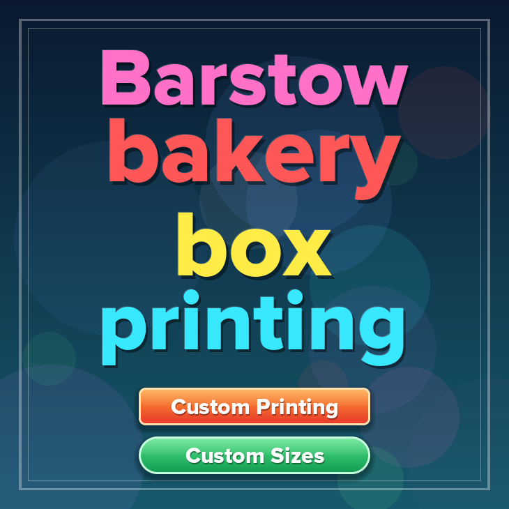 Barstow bakery box printing