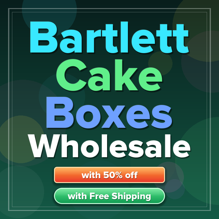 Bartlett cake boxes