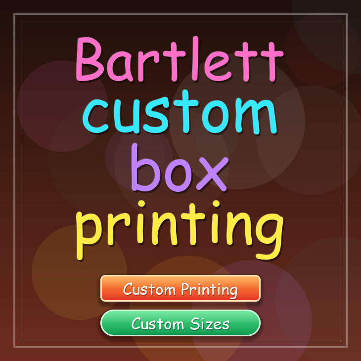 Bartlett custom box printing
