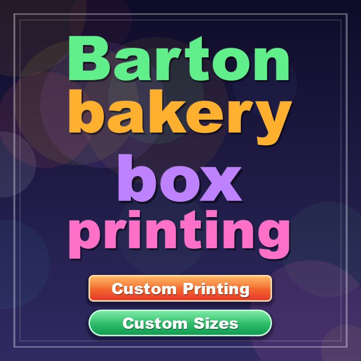 Barton bakery box printing