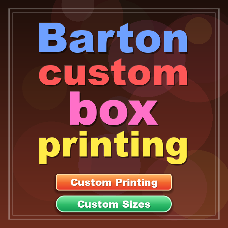 Barton custom box printing