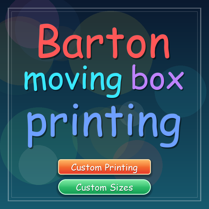Barton moving box printing
