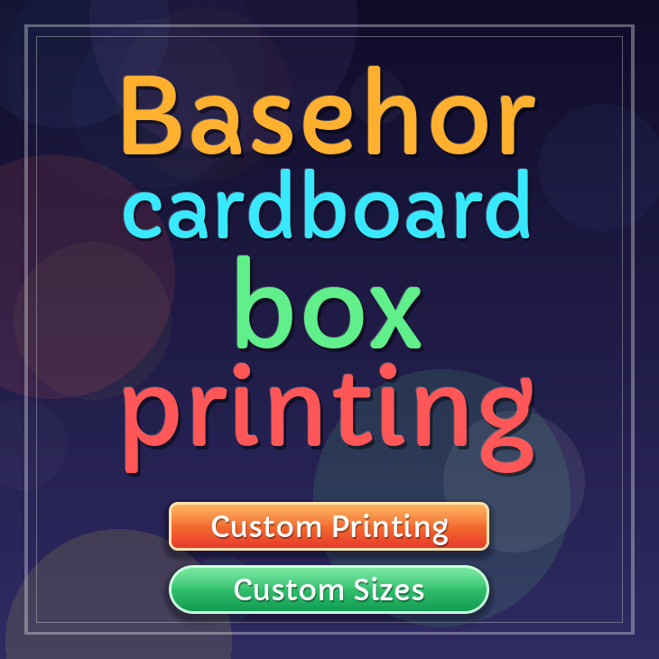 Basehor cardboard box printing