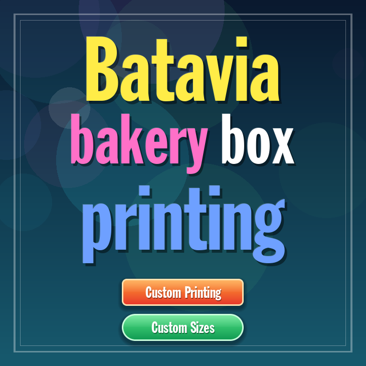 Batavia bakery box printing