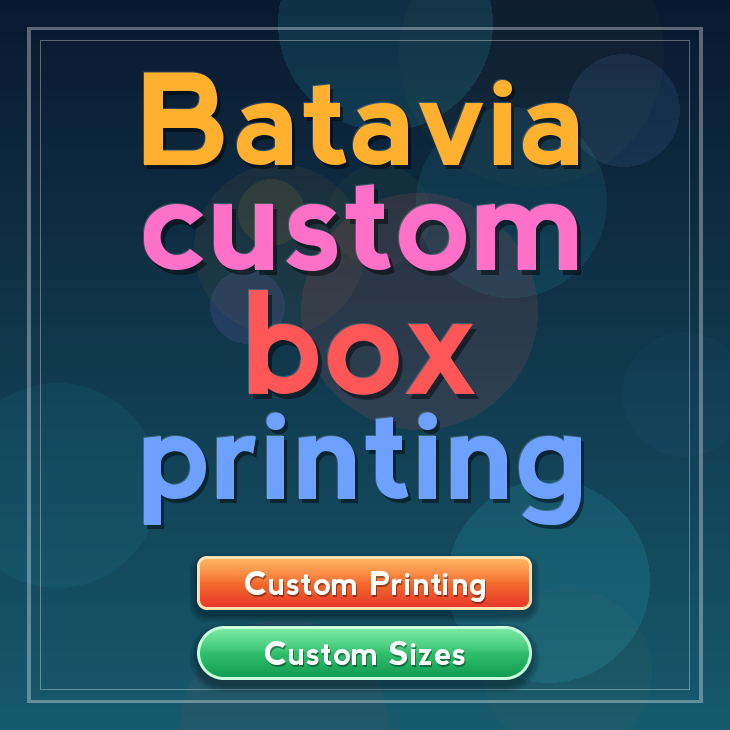 Batavia custom box printing