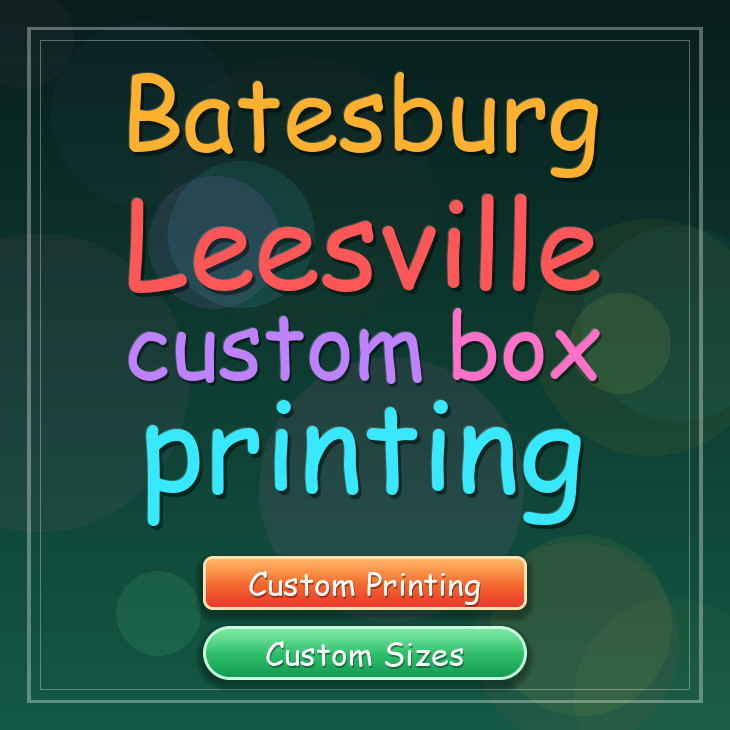 Batesburg Leesville custom box printing