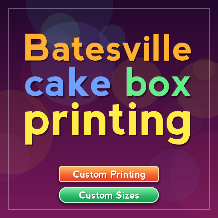 Batesville cake box printing