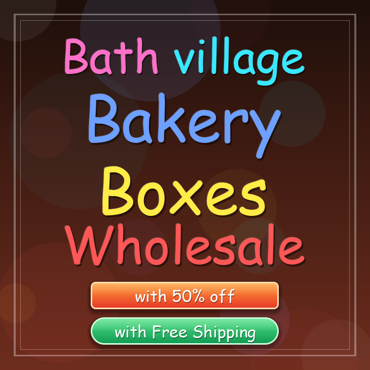 Bath Village bakery boxes