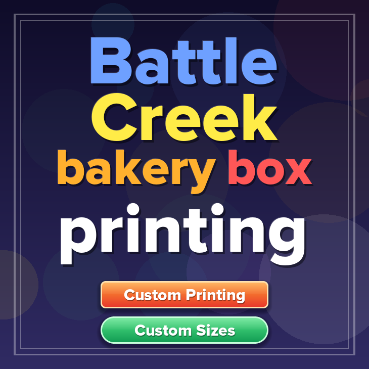 Battle Creek bakery box printing
