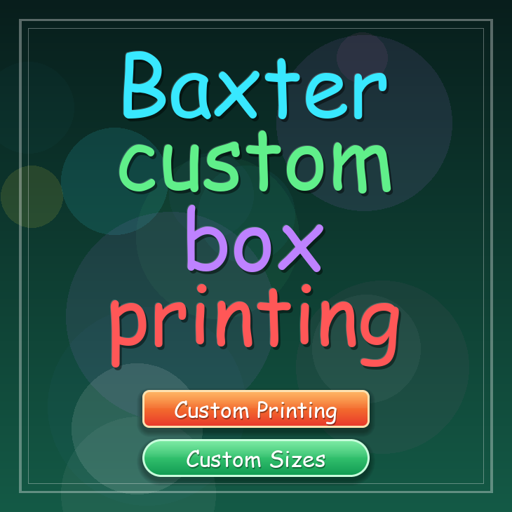 Baxter custom box printing