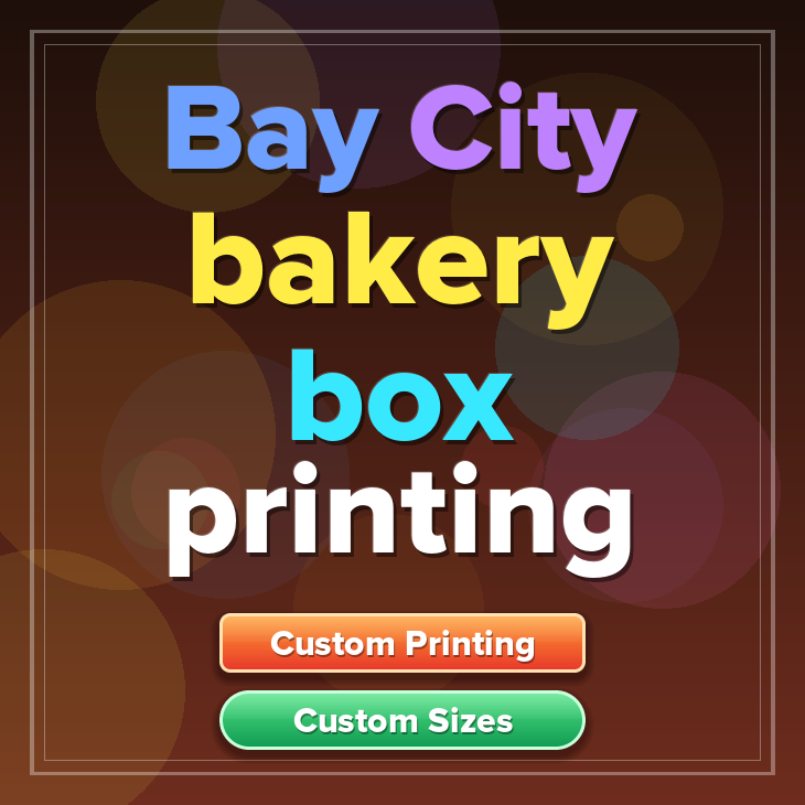 Bay City bakery box printing