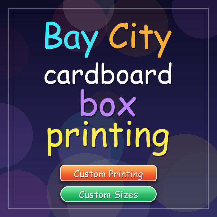 Bay City cardboard box printing