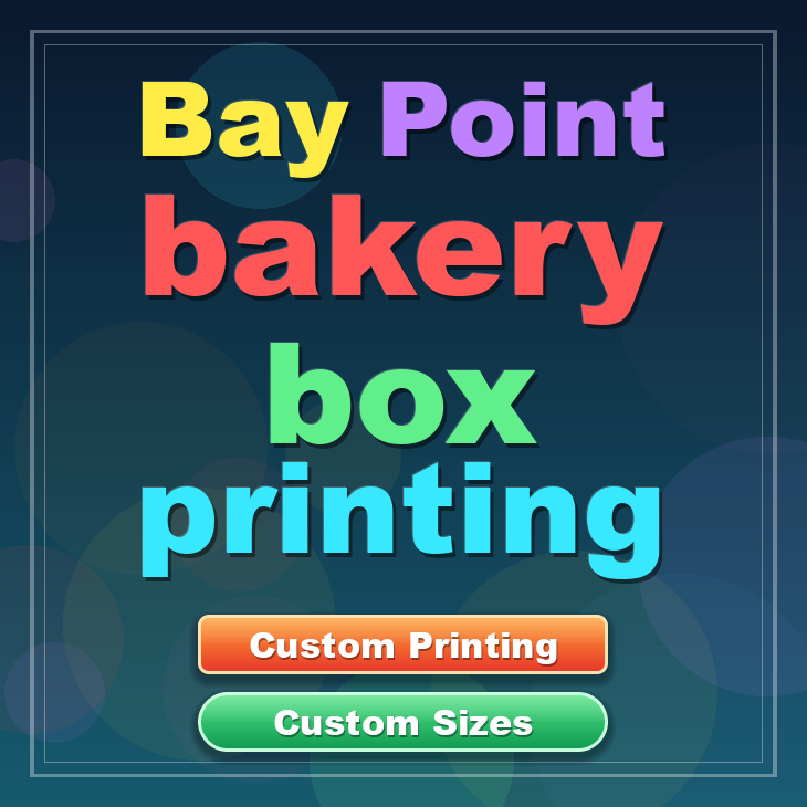 Bay Point bakery box printing
