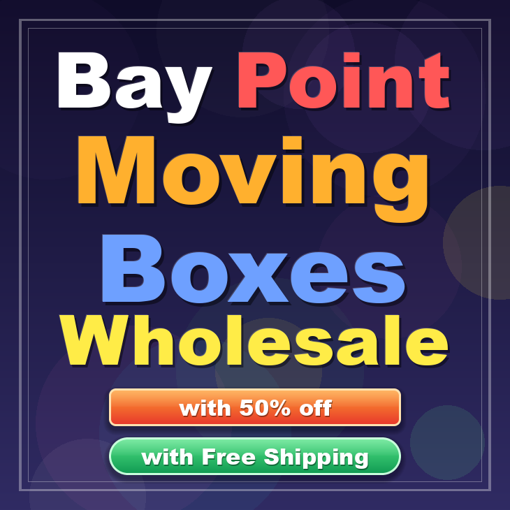 Bay Point moving boxes