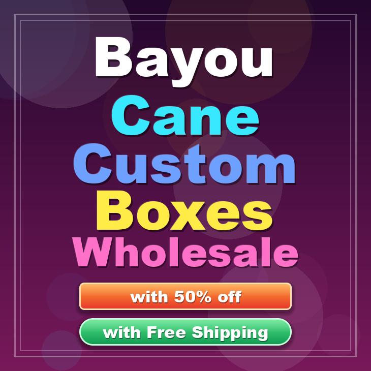 Bayou Cane custom boxes