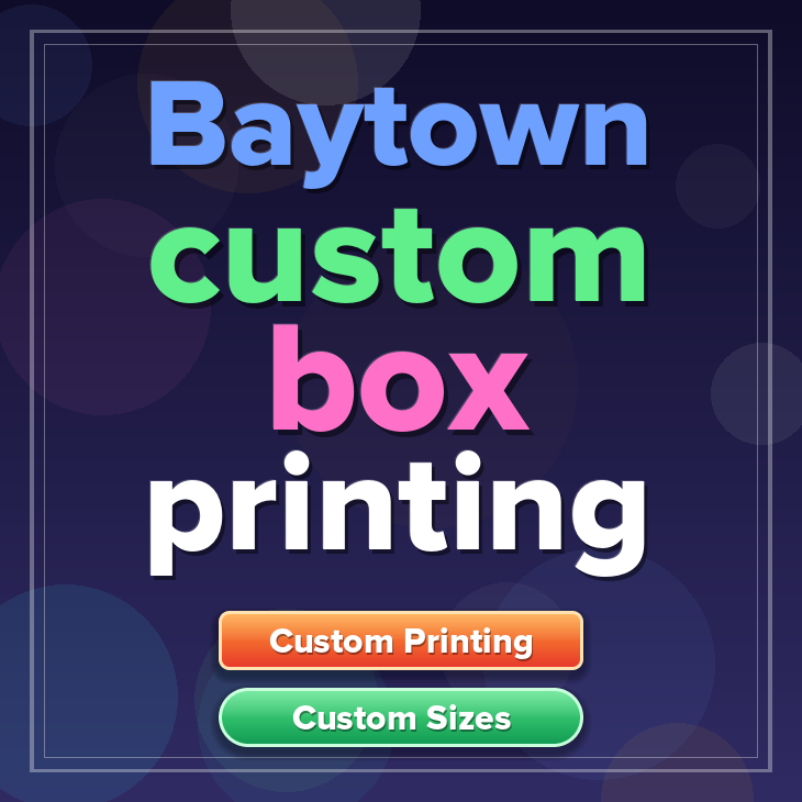 Baytown custom box printing