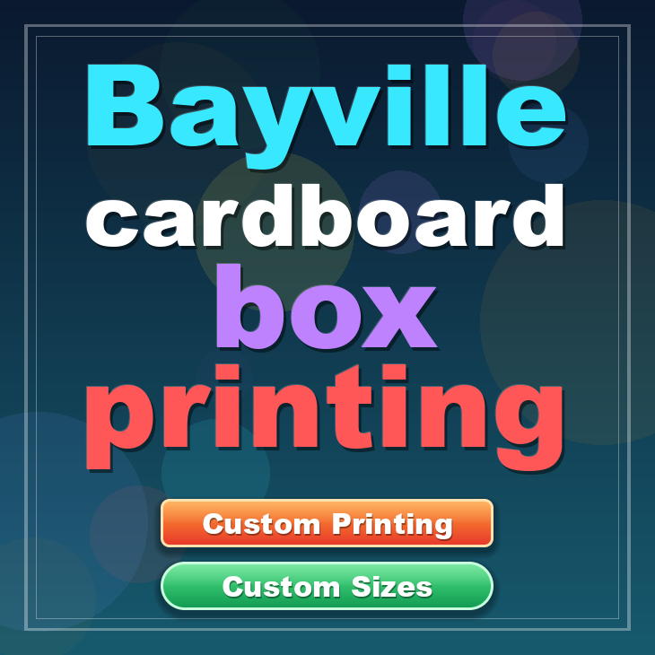 Bayville cardboard box printing