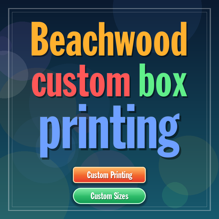Beachwood custom box printing