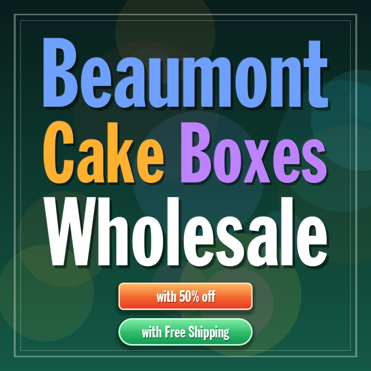 Beaumont cake boxes