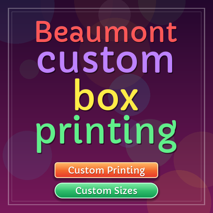Beaumont custom box printing