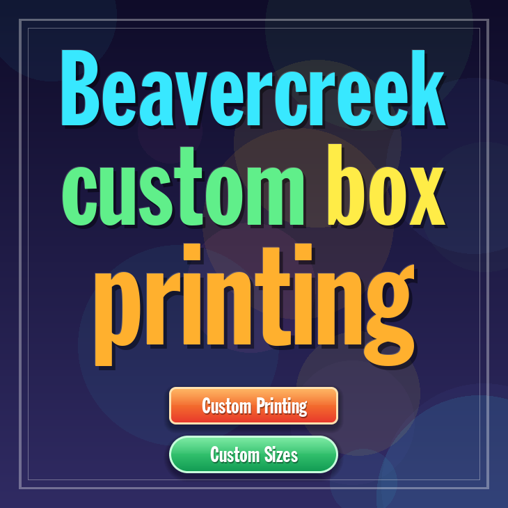 Beavercreek custom box printing