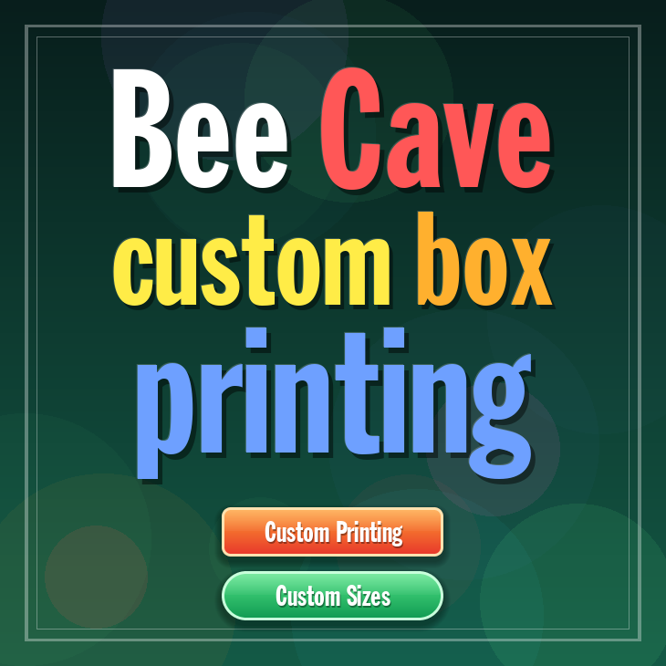 Bee Cave custom box printing