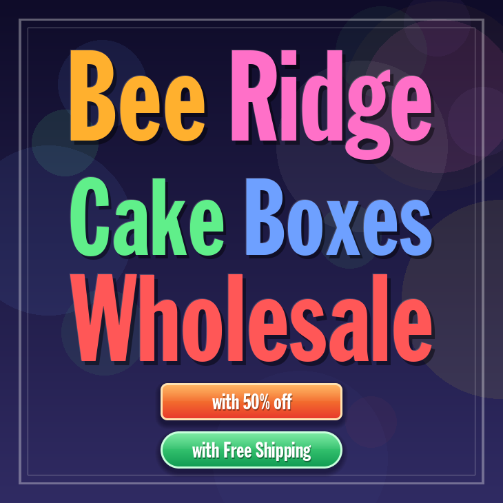 Bee Ridge cake boxes