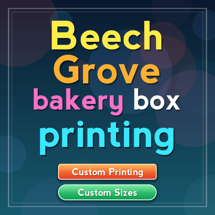 Beech Grove bakery box printing