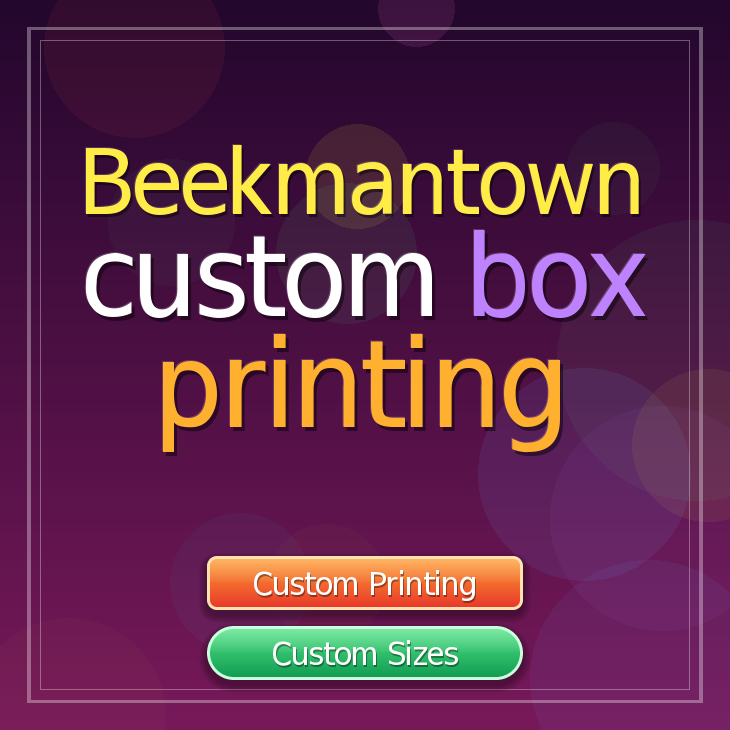 Beekmantown custom box printing