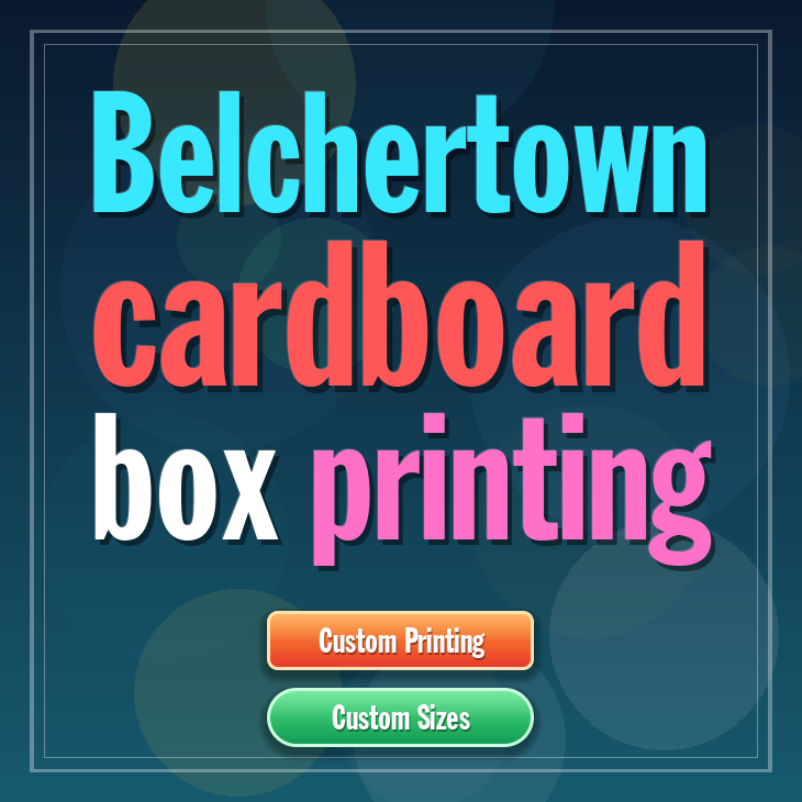 Belchertown cardboard box printing