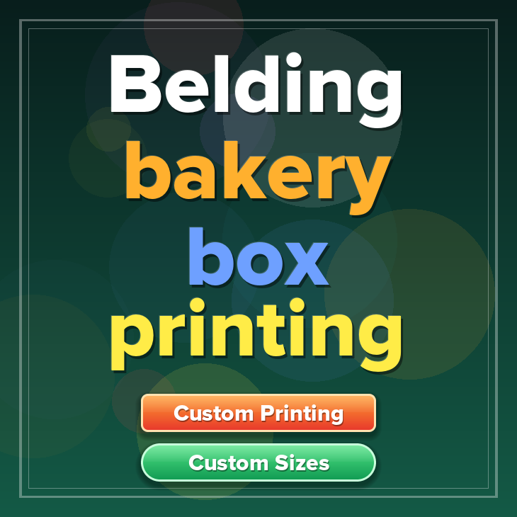 Belding bakery box printing