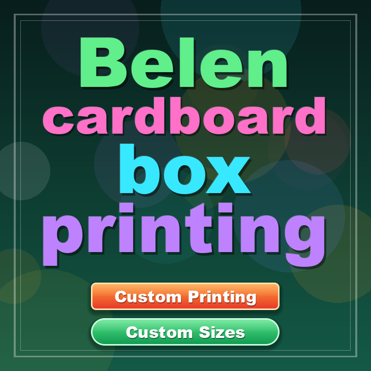 Belen cardboard box printing