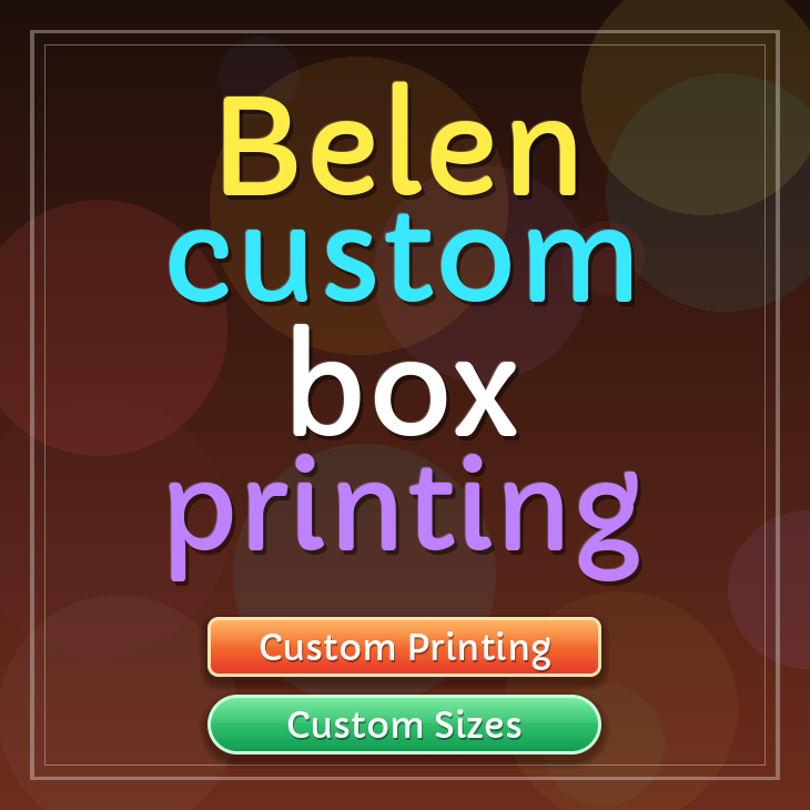 Belen custom box printing