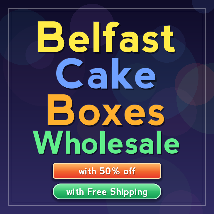 Belfast cake boxes