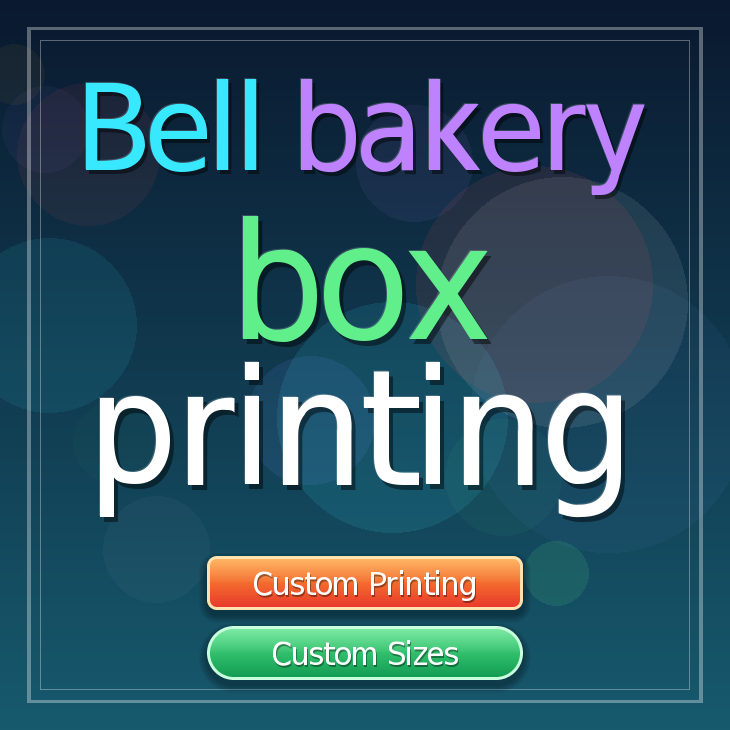 Bell bakery box printing