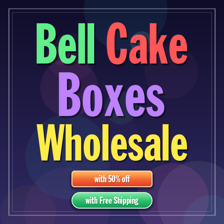 Bell cake boxes