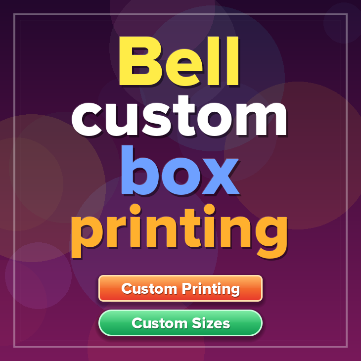 Bell custom box printing