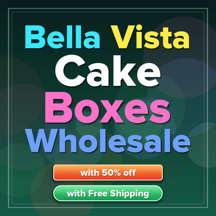 Bella Vista cake boxes