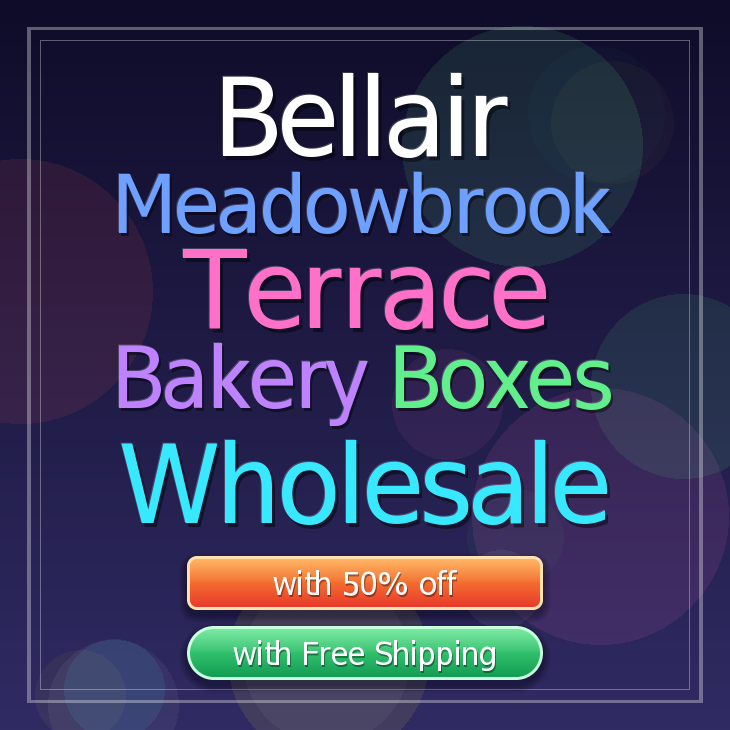 Bellair Meadowbrook Terrace bakery boxes