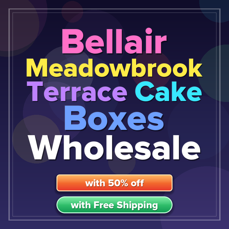 Bellair Meadowbrook Terrace cake boxes
