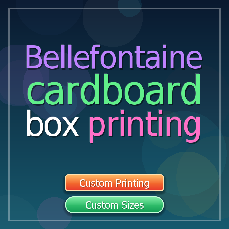 Bellefontaine cardboard box printing