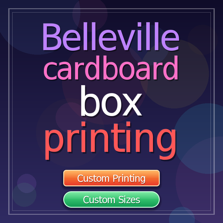 Belleville cardboard box printing