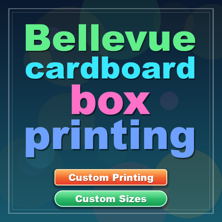 Bellevue cardboard box printing