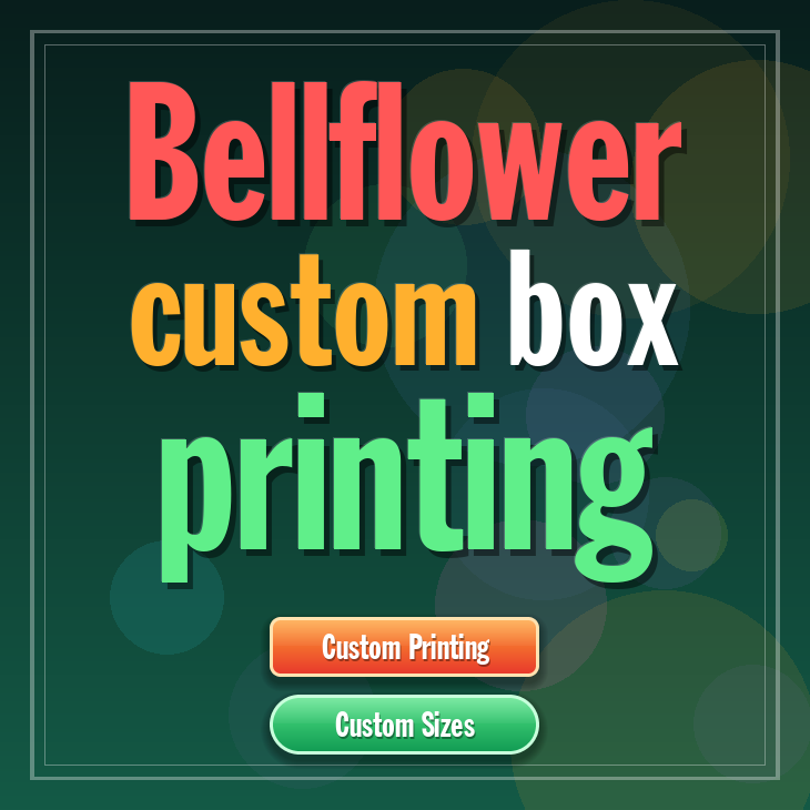 Bellflower custom box printing
