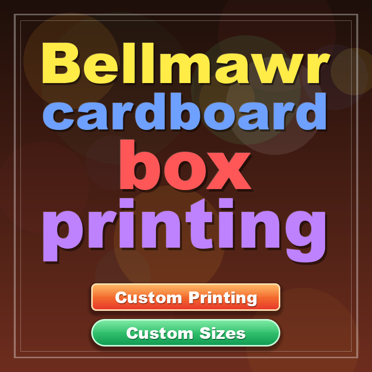 Bellmawr cardboard box printing