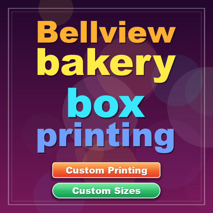 Bellview bakery box printing