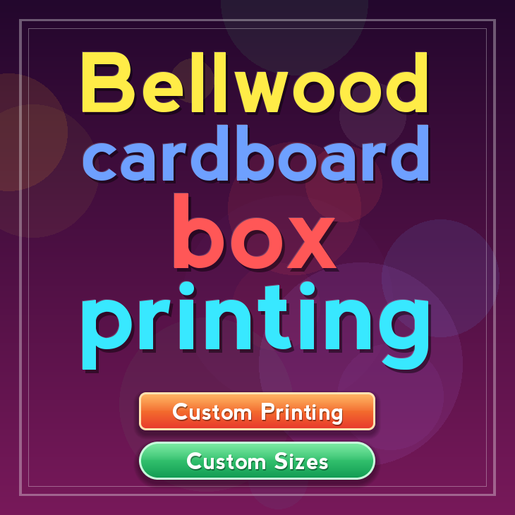 Bellwood cardboard box printing