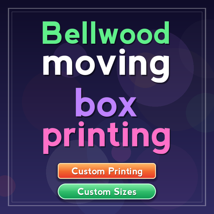 Bellwood moving box printing