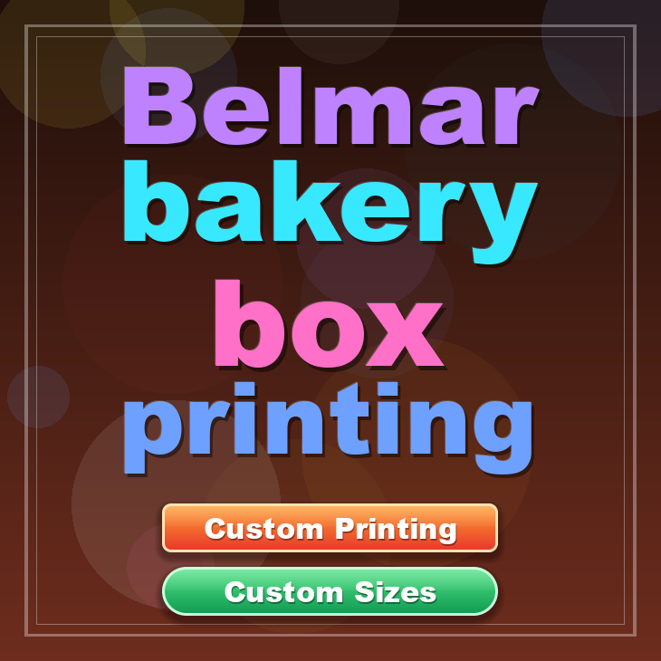 Belmar bakery box printing