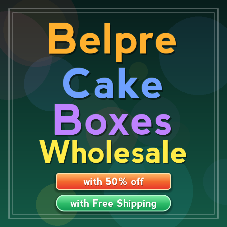 Belpre cake boxes